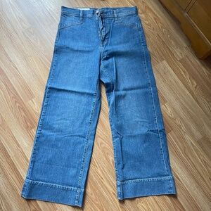 Gap Wide Leg Sky High Denim Jeans